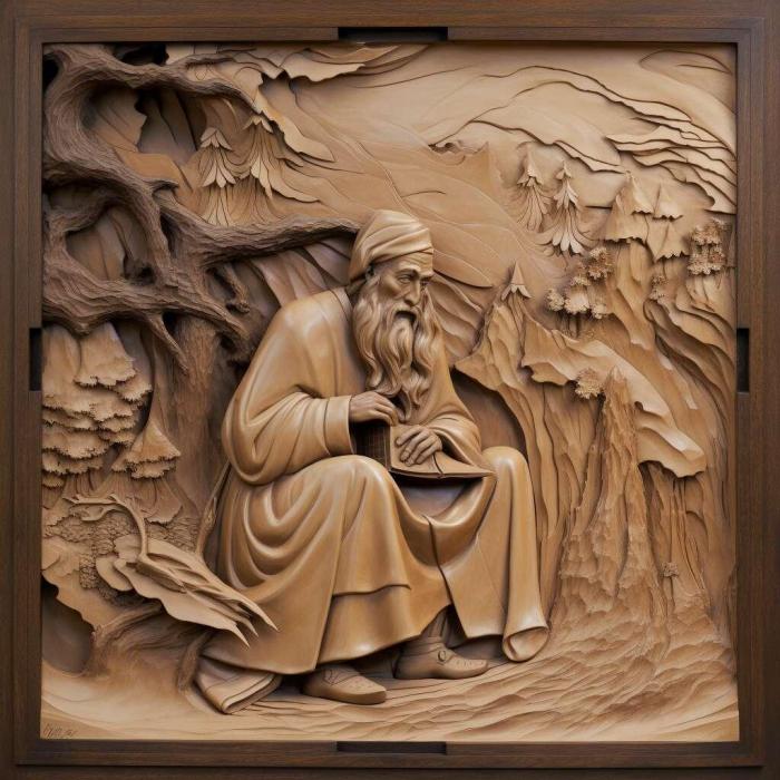 نموذج ثلاثي الأبعاد لآلة CNC 3D Art 